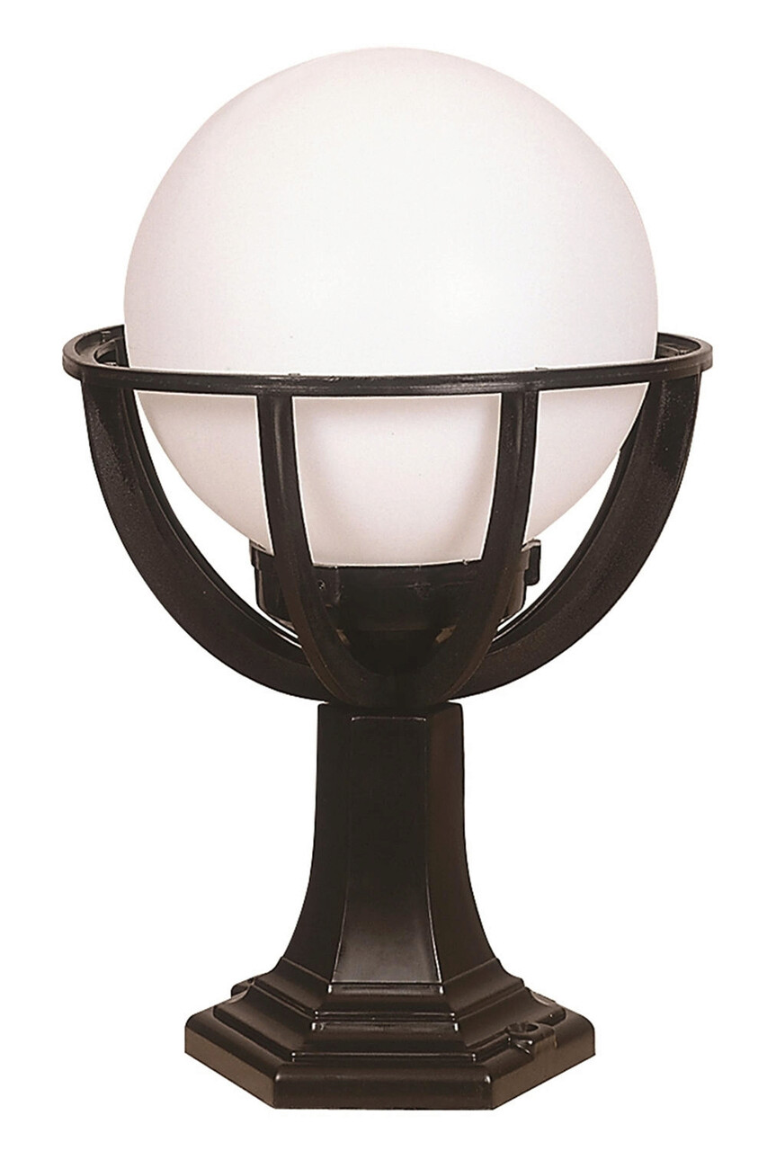 Lampa de exterior, Opviq, 685AVN1129, Alb/Negru - imagine 4